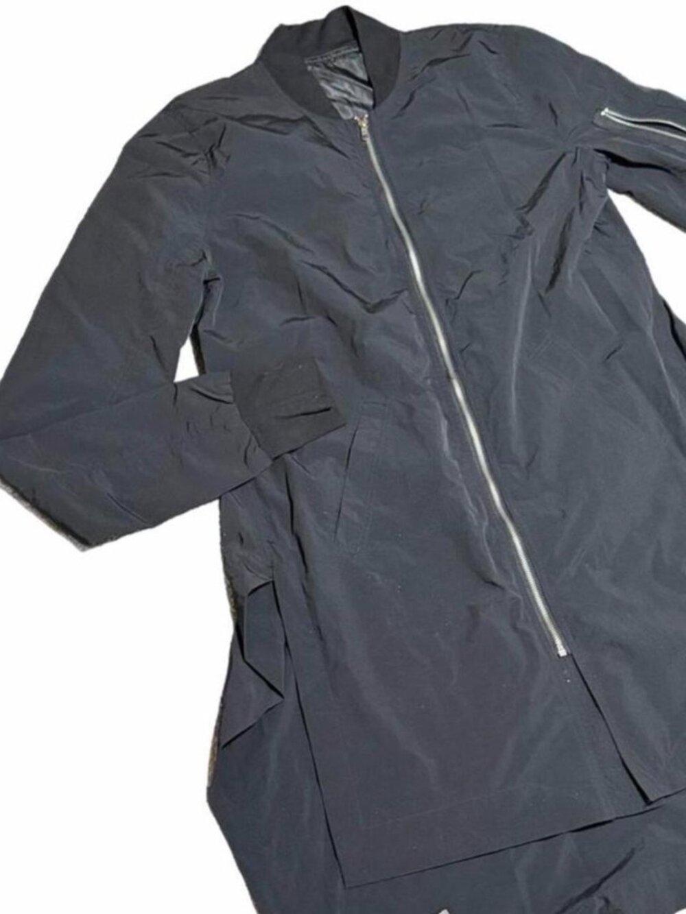 Rick Owens Men's Black and Grey Jacket